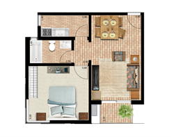 Apartamento standard (Double)