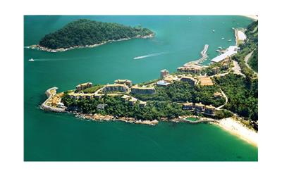 Vista Aerea do Resort