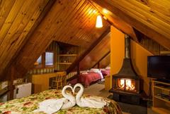 Chalé Deluxe com Banheira e Lareira