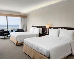 Clássico Frente Mar Duas Camas Casal