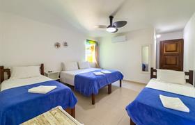 Quarto Quádruplo do Pousada Sonho de Geribá