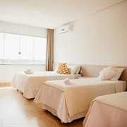 Quarto Quádruplo Deluxe com vista