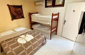 Quarto triplo Standard do Pousada Iapoi Beira Mar Maracaípe