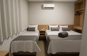 Quarto Triplo do Hotel Solar Bela Vista
