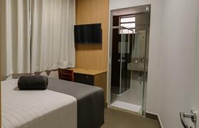 Quarto Individual Amplo do Hotel Solar Bela Vista