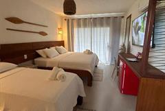 Quarto Triplo com Vista do Mar