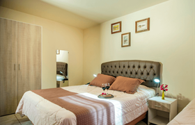 chalé Luxo casal do Hotel Fazenda Estancia Reviver