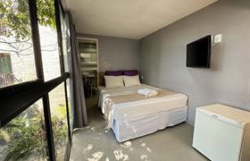 Quarto Duplo em Container do Pousada Unaí