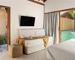 Bangalô Piscina - 3 pax