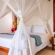 Bangalô casal com ducha ao ar livre