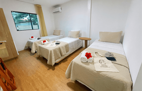 Quarto Triplo do Casa do Pedrinho Noronha
