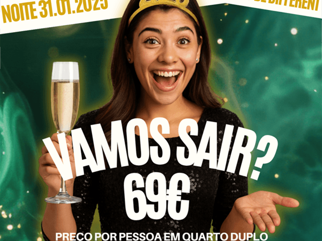 🥂 Pacote “Vamos Sair” – Noite de 31.12.2025
