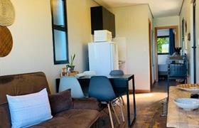 Apartamento com Varanda e Cozinha do Pousada Maritimus 