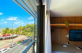 Studio Frente Mar do Jardins Almare Apart Hotel