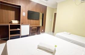 Quarto Duplo Deluxe do Hotel Campos