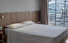 Quarto Standard Cama Casal do Happy Hotel Garvey Park