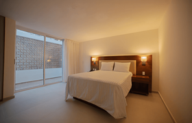 Queen Room with Terrace of Hotel Casa Kavia Vallarta 
