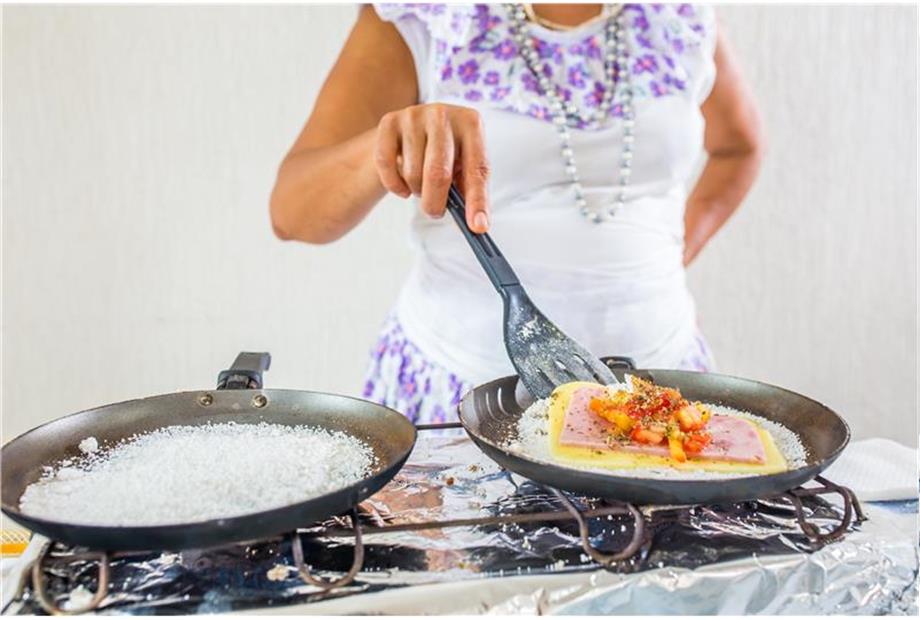 Tapioca no café da manhã, 2x na semana