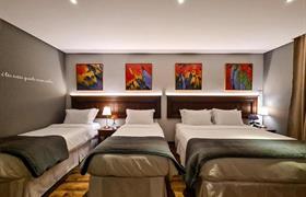 Superior Quádrupla do Hotel Flame Boutique by Unna