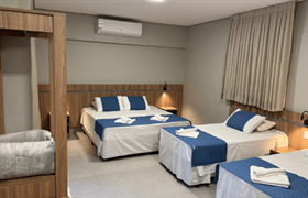 Suíte do Hotel Mato Grosso Inn