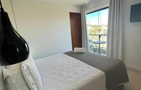Quarto Duplo com Varanda Lateral do Pousada Areia dos Anjos