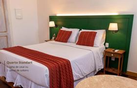 Quarto Standard do Hotel Grão Pará