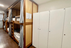 Quarto com Cama Solteiro em Dormitório Masculino - Compartilhado