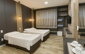Quarto Quádruplo Superior do Eleganz Suites Excluisve 