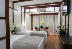 1-Quarto Standard com 2 Camas de Solteiro