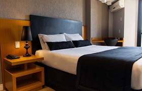 Superior Casal King do Slaviero Hotel Curitiba Batel