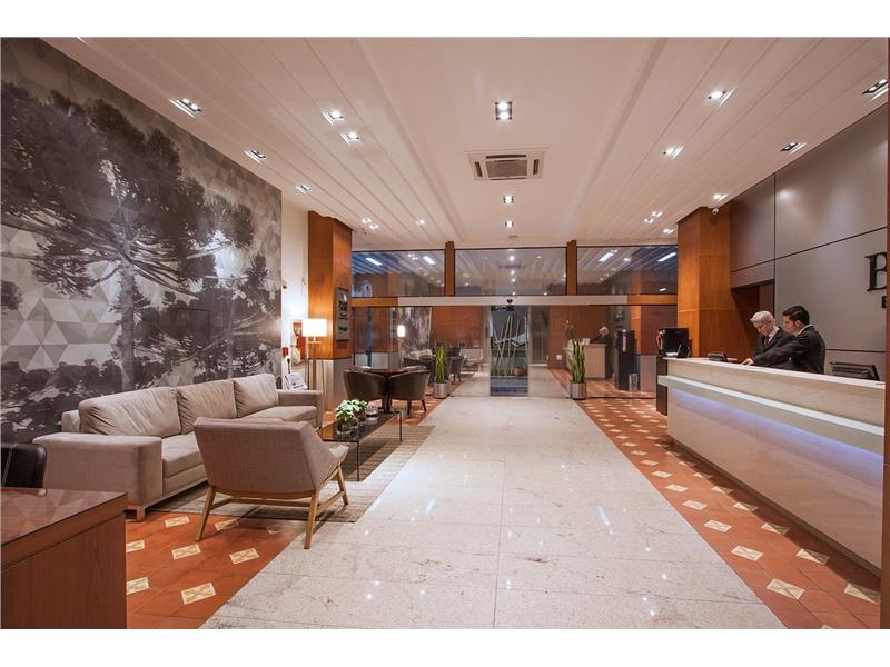 Recepção do hotel