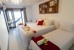 Suite Master Quádruplo com Varanda e Vista Mar