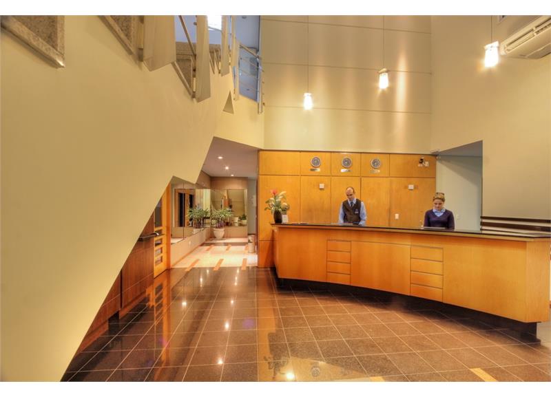 Recepção do hotel