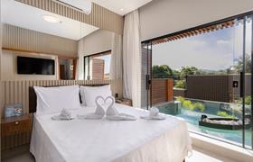 Quarto Duplo Superior com Piscina - Bronze 25,60m do Pousada Villas  Bonito