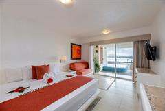 VILLA 1 BEDROOM OCEAN VIEW / 2 BAÑOS MINI ALBERCA 2 SOFAS CAMA