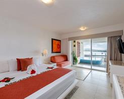 VILLA 1 BEDROOM OCEAN VIEW / 2 BAÑOS MINI ALBERCA 2 SOFAS CAMA