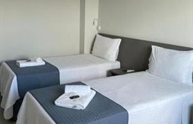 Quarto Duplo Solteiro do Uberlândia Suítes