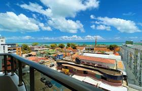 STUDIO DELUXE PARCIAL MAR do W TAMBAÚ APART HOTEL
