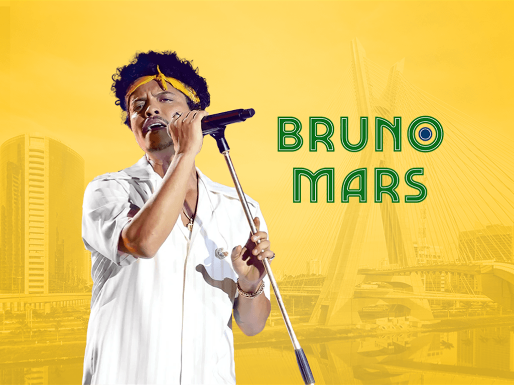 Show do Bruno Mars em SP - hospedagem e transfer!