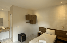 Quarto Individual com Frigobar do Hotel Astoria Palmas