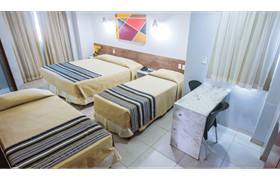 Luxo - Quádruplo do Hotel Corais de Tambaú