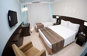 Triplo Casal Vista Mar 1CHD free na mesma cama com os pais do Real Classic Hotel