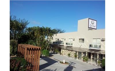 Entrada do hotel