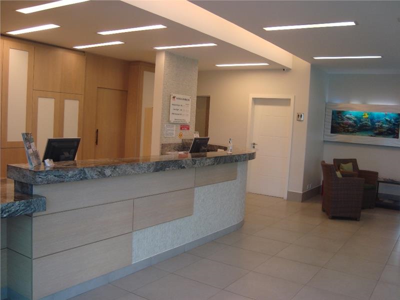Recepçao do hotel