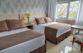 Luxo Quádruplo do Nadai Confort Hotel e Spa