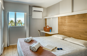 Premium Vista Mar Cama Casal do Hotel Costamar Ponta Verde