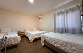 Quadruplo 1 cama de casal + 2 camas de solteiro do Hotel Granville