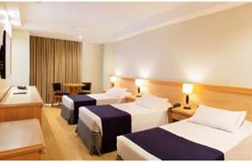 Superior Triplo do Hotel Mar Palace Copacabana