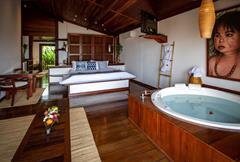 Premium Vista Mar com banheira de hidromassagem e sauna privativa