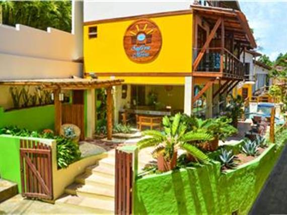 entrada Pousada Safira do Morro